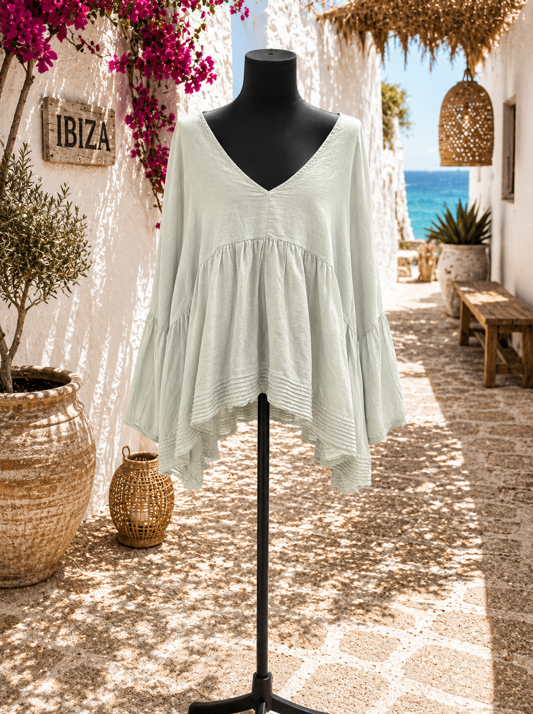 Boho blouse - Sandy - Afbeelding 4
