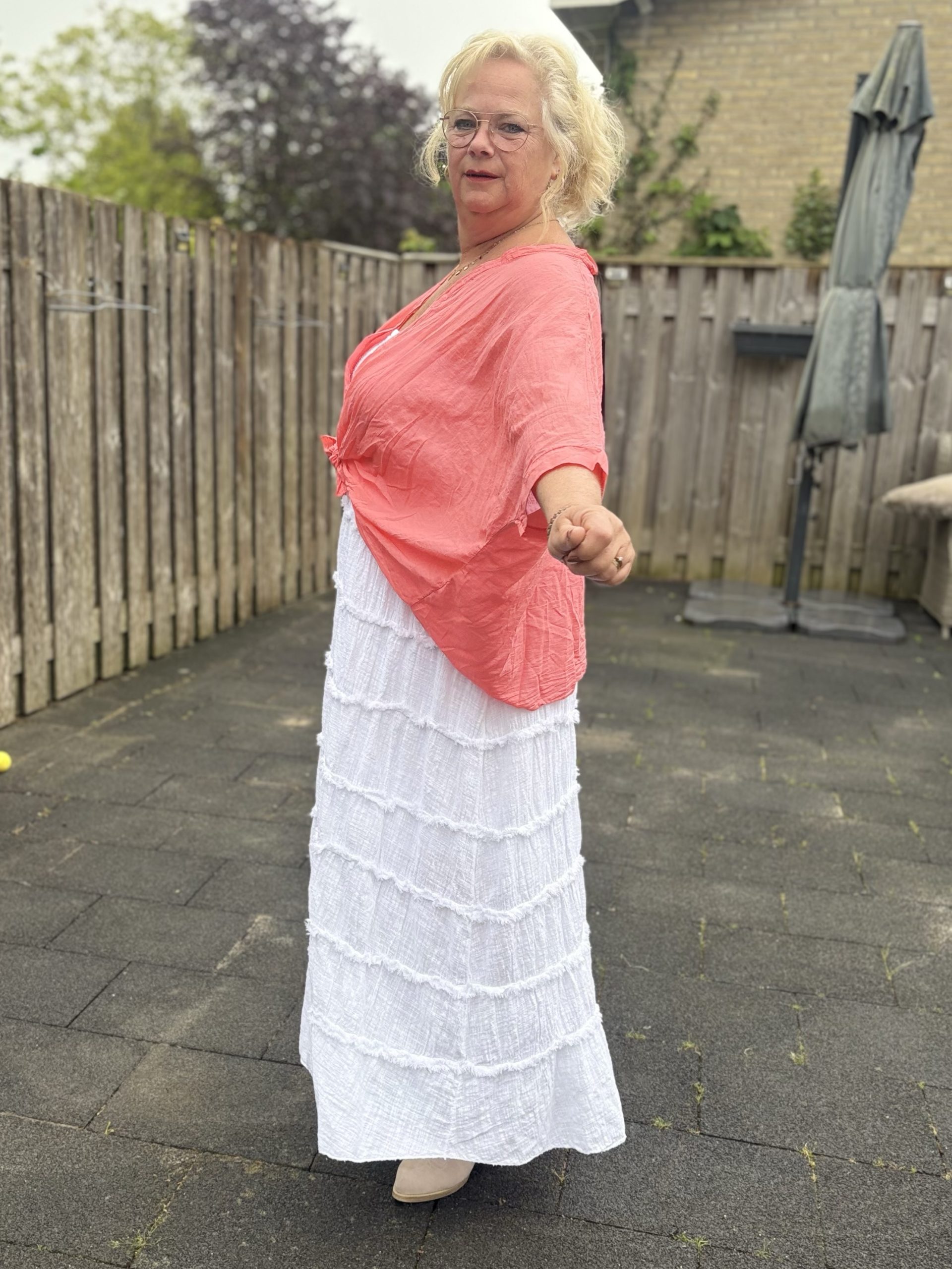 Knoop blouse - Helma - Afbeelding 3