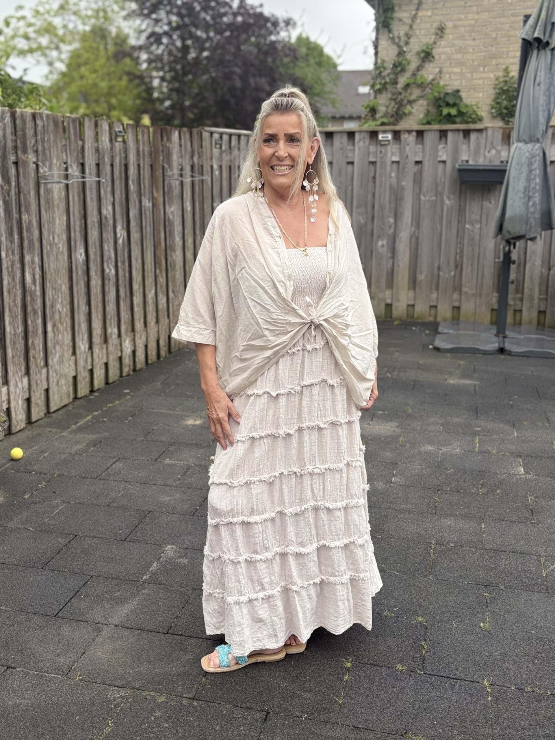 Knoop blouse - Helma - Afbeelding 2