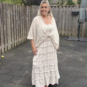 Boho jurk dunne laagjes – Clivia