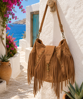 Tas Boho met franjes – Brit