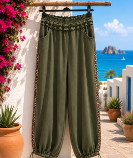 Broek met Tijgerbies & verstelbare pijpen – Lindy