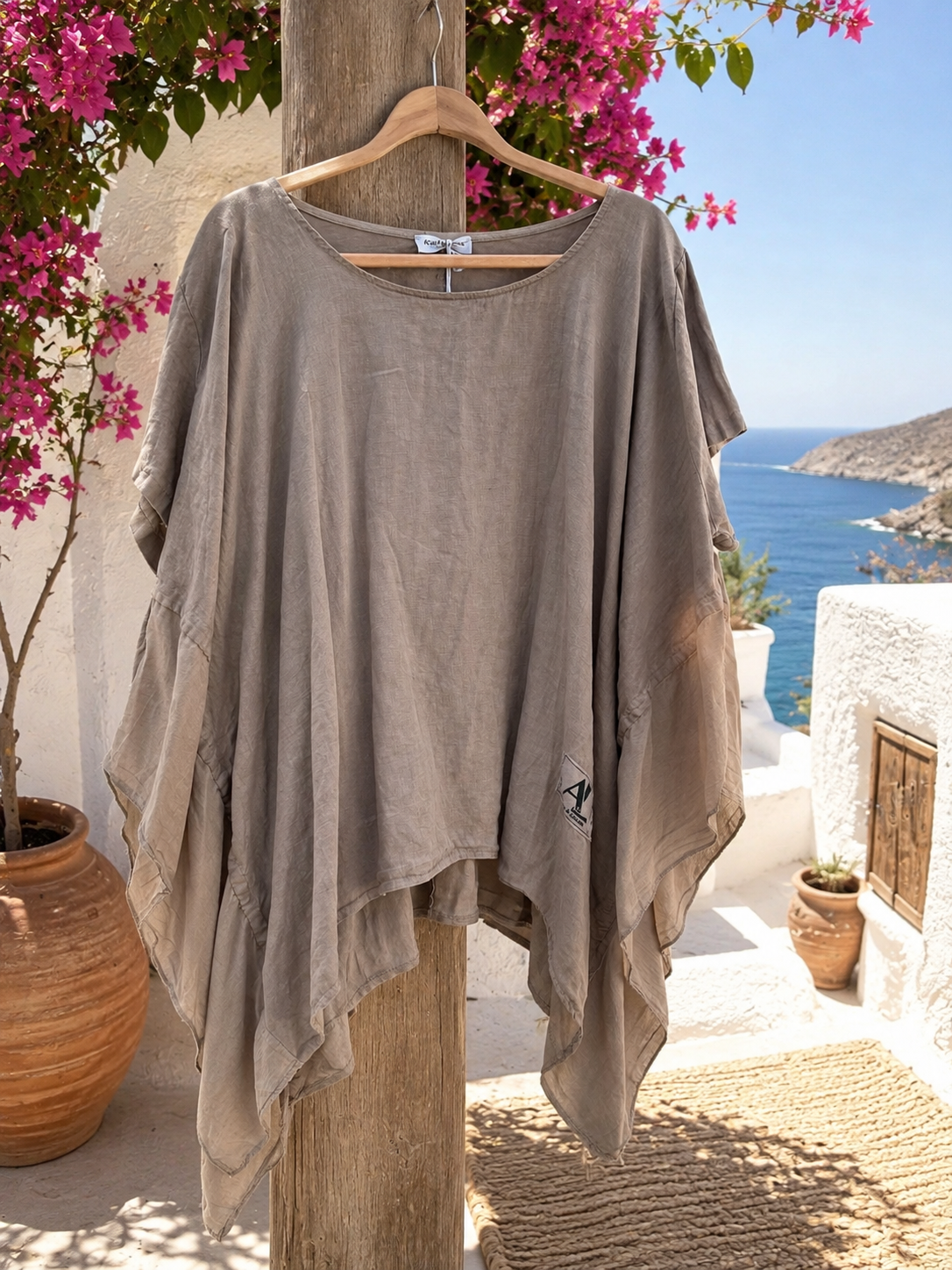 Linnen Shirt oversized - Pascha