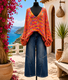 Oversized Trui meerkleurig – Cassidy