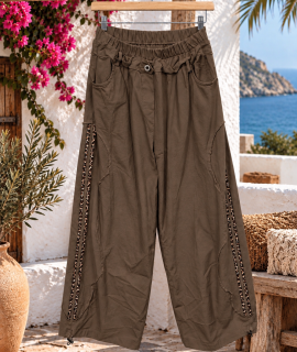 Broek met Tijgerbies & verstelbare pijpen – Lindy