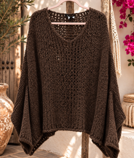Oversized Trui met V-hals – Purdy