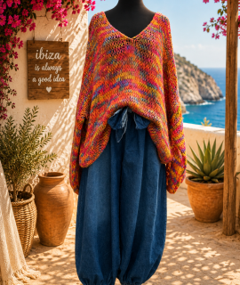 Trui oversized meerkleurig – Cassidy