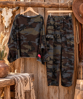 Cargo broek camouflage – Peggy