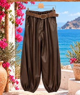 Leather look Pofbroek – Mindy