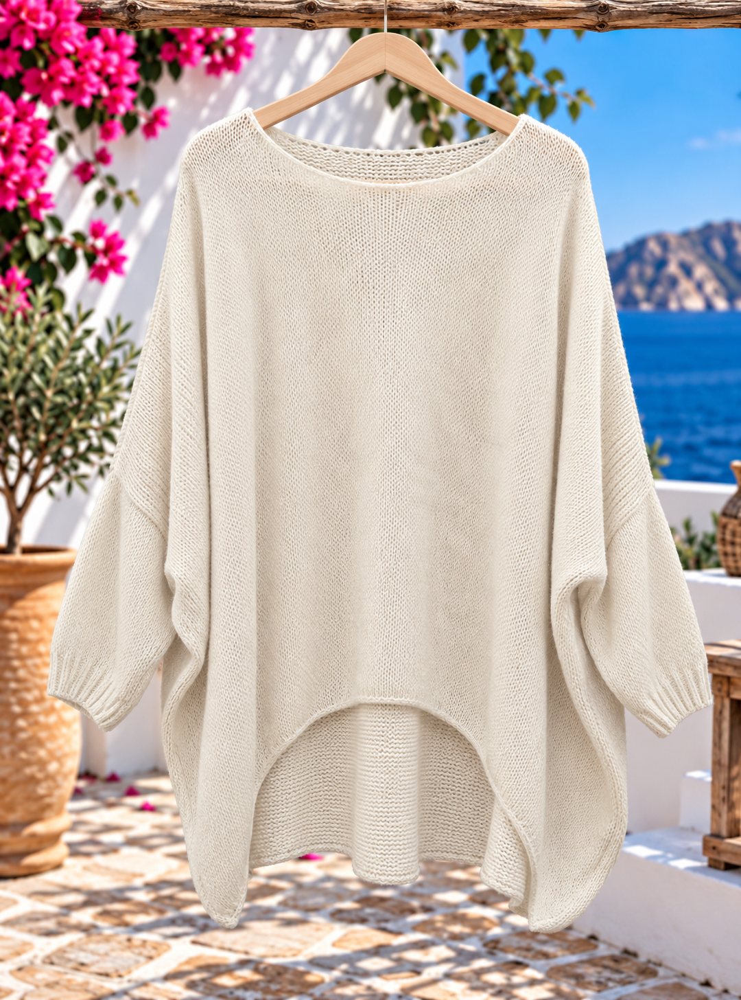 Trui oversized met boothals - Nancy - Afbeelding 3