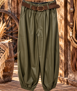 Leather look Pofbroek – Mindy