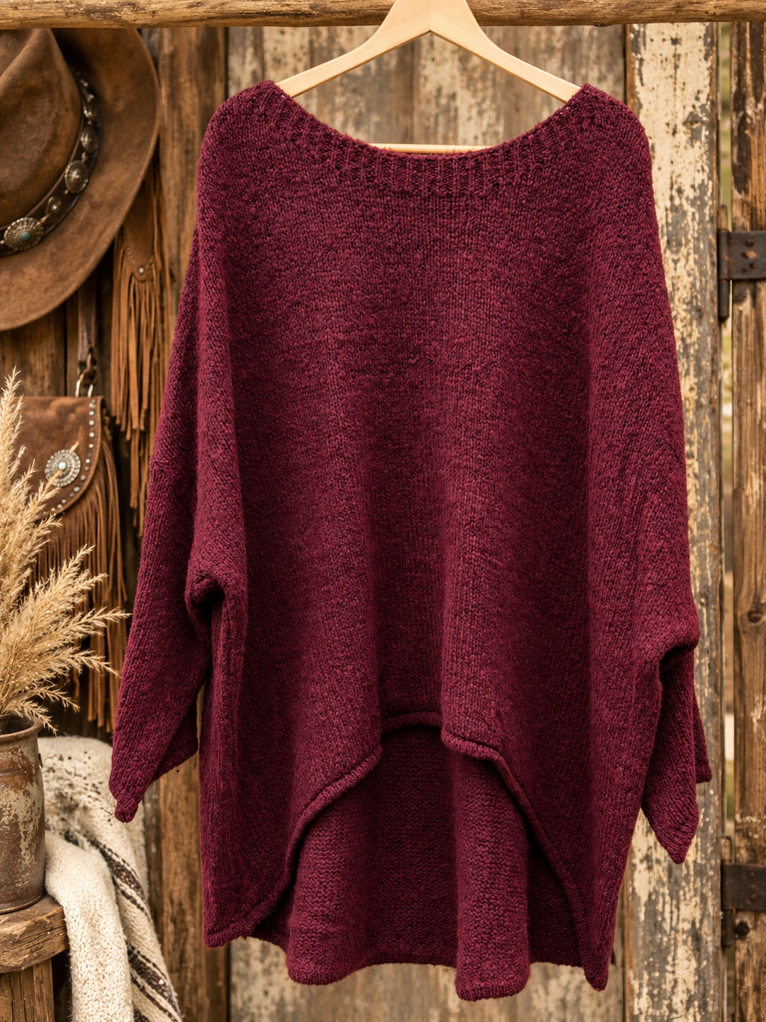 Oversized gebreide trui - Wendy
