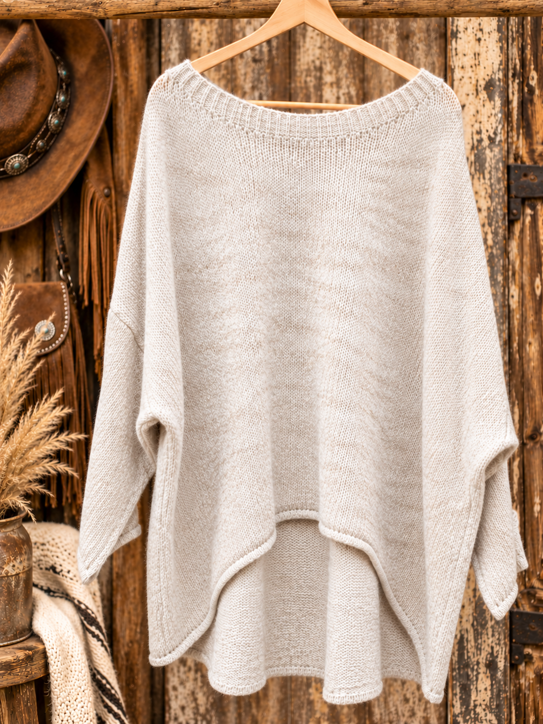 Oversized gebreide trui - Wendy - Afbeelding 3